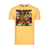 Vintage Mustard western horse Vintage Tee - BarkalooDesign