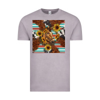 Vintage Zinc western horse Vintage Tee - BarkalooDesign