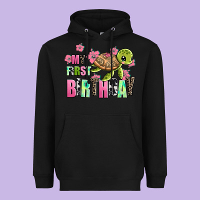 Mu First Birthday Heavyweight Hoodie Designed By Adodesignshop