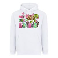 White mu first birthday Heavyweight Hoodie - AdoDesignShop