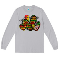 Moon Dust juneteenth hearts Long Sleeve Tee - Zillion Design Studio