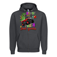 Smoke ready to crush 2nd grade Zipper Hoodie - Zillion Design Studio