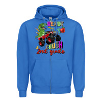 True Royal ready to crush 2nd grade Zipper Hoodie - Zillion Design Studio