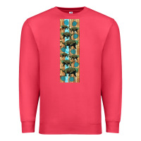 Cardinal dinosaur ankylosaurus pen wrap Premium Sweatshirt - Artiststas