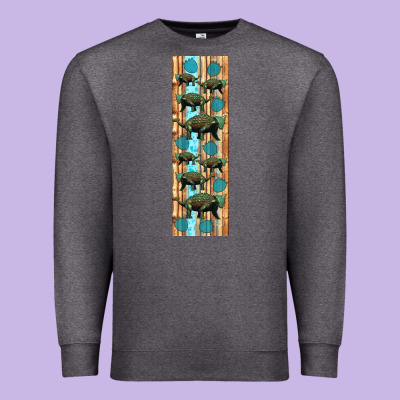 Dinosaur Ankylosaurus Pen Wrap Premium Sweatshirt Designed By Artiststas