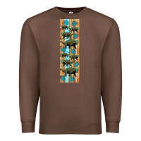 Chestnut dinosaur ankylosaurus pen wrap Premium Sweatshirt - Artiststas