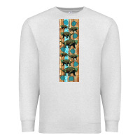 Oatmeal Heather dinosaur ankylosaurus pen wrap Premium Sweatshirt - Artiststas