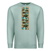 Seafoam dinosaur ankylosaurus pen wrap Premium Sweatshirt - Artiststas