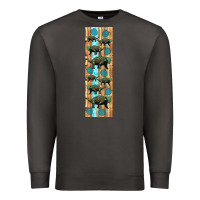 Smoke dinosaur ankylosaurus pen wrap Premium Sweatshirt - Artiststas
