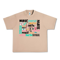 Burro nurse Urban Heavy Tee - MaliasSmallBusiness