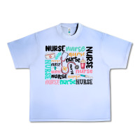 Grape Ice nurse Urban Heavy Tee - MaliasSmallBusiness