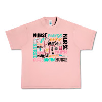 Salmon nurse Urban Heavy Tee - MaliasSmallBusiness
