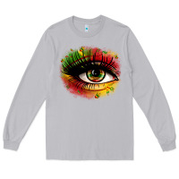 Moon Dust juneteenth eye Long Sleeve Tee - Zillion Design Studio