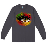 Smoke juneteenth eye Long Sleeve Tee - Zillion Design Studio