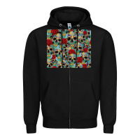 Black sugar skulls roses tumbler 3 Zipper Hoodie - CTS Tumbler Store