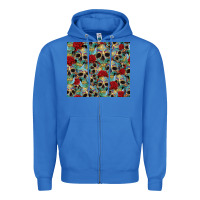 True Royal sugar skulls roses tumbler 3 Zipper Hoodie - CTS Tumbler Store