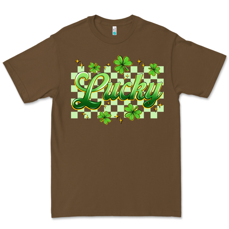 Checkered Lucky Premium Tee by Artiststas | Teevron