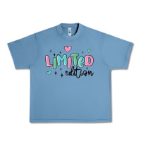 Pebble Blue limited edition Urban Heavy Tee - MaliasSmallBusiness