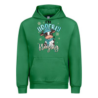 Emerald i'm udderly freezing baby cow Urban Hoodie - MaliasSmallBusiness