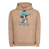 Pigment Burro i'm udderly freezing baby cow Urban Hoodie - MaliasSmallBusiness