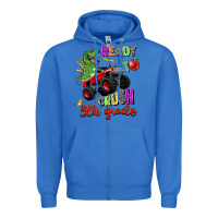 True Royal ready to crush 3th grade Zipper Hoodie - Zillion Design Studio