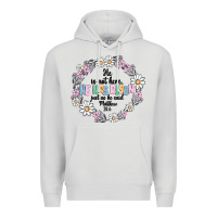 Dove Grey he has risen Premium Hoodie - MaliasSmallBusiness