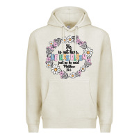 Oatmeal Heather he has risen Premium Hoodie - MaliasSmallBusiness