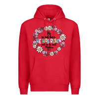 Red he has risen Premium Hoodie - MaliasSmallBusiness