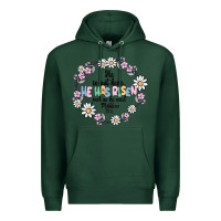 Sports Green he has risen Premium Hoodie - MaliasSmallBusiness