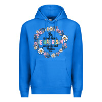 True Royal he has risen Premium Hoodie - MaliasSmallBusiness