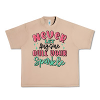 Burro never let anyone dull your sparkle Urban Heavy Tee - MaliasSmallBusiness