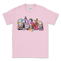Bubblegum Pink easter bunny mama Classic Tee - BarkalooDesign