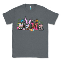 Charcoal Heather easter bunny mama Classic Tee - BarkalooDesign