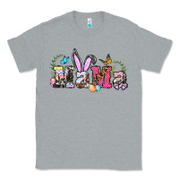 Heather Grey easter bunny mama Classic Tee - BarkalooDesign