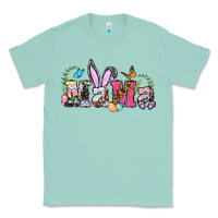 Seafoam easter bunny mama Classic Tee - BarkalooDesign