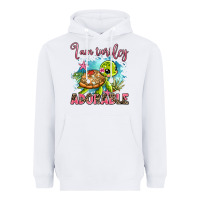 White i am turtley adorable Heavyweight Hoodie - AdoDesignShop