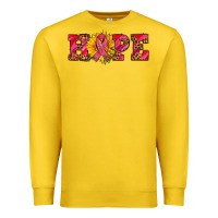 Lemon hope sunflower and ribbon Premium Sweatshirt - AdoDesignShop