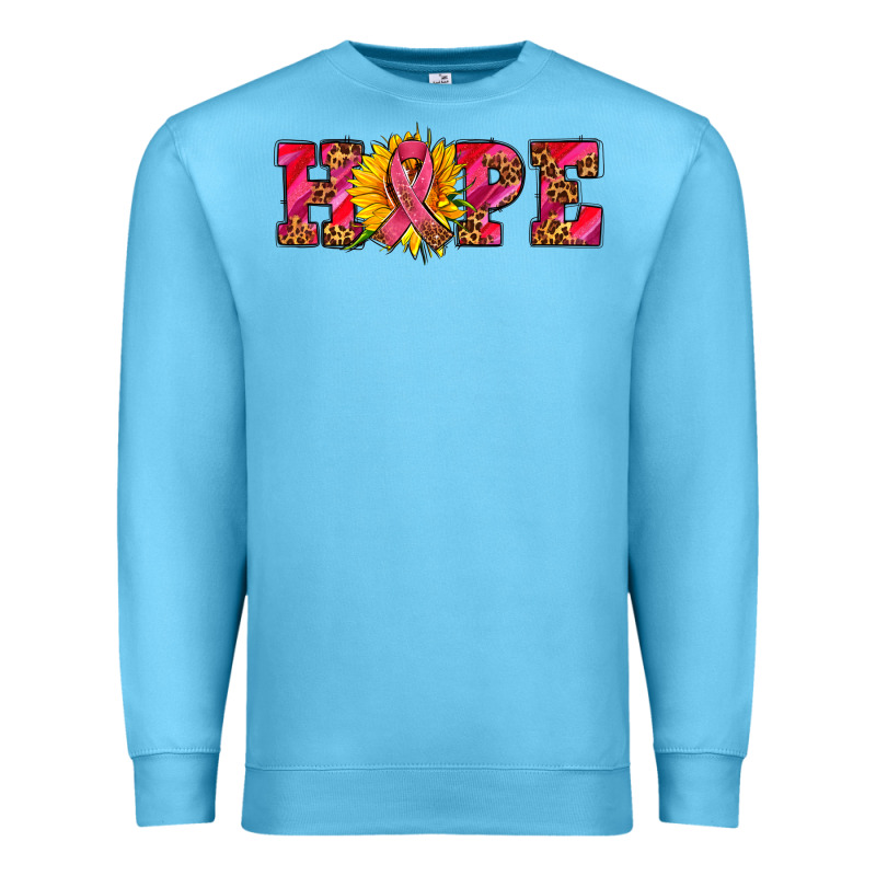 Hope Sunflower And Ribbon Premium Sweatshirt by AdoDesignShop | Teevron