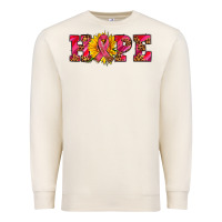 Sandshell hope sunflower and ribbon Premium Sweatshirt - AdoDesignShop