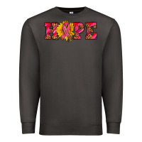 Smoke hope sunflower and ribbon Premium Sweatshirt - AdoDesignShop