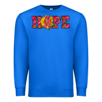 True Royal hope sunflower and ribbon Premium Sweatshirt - AdoDesignShop