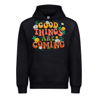 Black good things are coming Urban Hoodie - MaliasSmallBusiness
