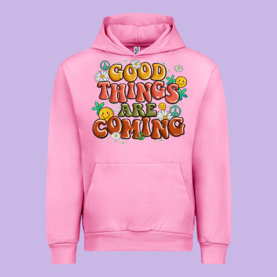 Good Things Are Coming Urban Hoodie Designed By Maliassmallbusiness