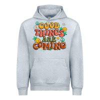 Heather Grey good things are coming Urban Hoodie - MaliasSmallBusiness