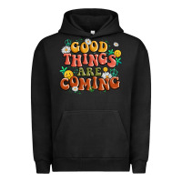 Pigment Black good things are coming Urban Hoodie - MaliasSmallBusiness