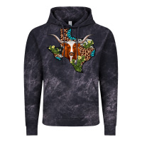 Cloud Black longhorn texas map Vintage Hoodie - AdoDesignShop