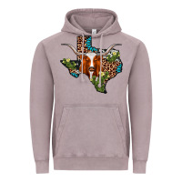 Vintage Zinc longhorn texas map Vintage Hoodie - AdoDesignShop