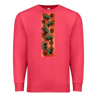 Cardinal dinosaur ankylosaurus pen wrap Premium Sweatshirt - Artiststas