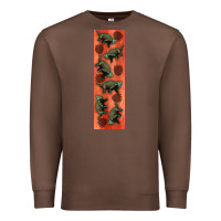 Chestnut dinosaur ankylosaurus pen wrap Premium Sweatshirt - Artiststas