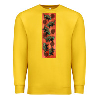 Lemon dinosaur ankylosaurus pen wrap Premium Sweatshirt - Artiststas